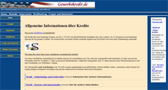 Desktop Screenshot of gewerbekredit.de